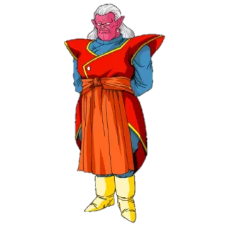 💍 Supreme Kai of Time Dragon Ball Anime, Dragon Ball, Desenho animado, Kaiohshin do Tempo telegram sticker