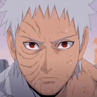 🕷 Obito Uchiha Naruto anime, manga, war, uchiha, sharingan telegram sticker