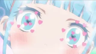 😍 anime, hearts, eyes, love, cute, blush, cartoon telegram sticker