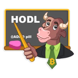 Crypto ADHDpill Trading telegram stickers