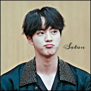 🎬 Satan 肖像, 男人, 发型, 韩流 telegram sticker