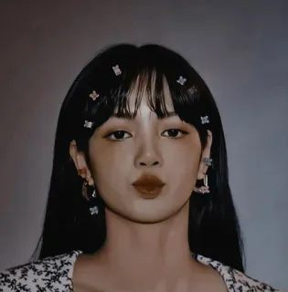 😙 Lisa kpop, 歌手, 偶像, blackpink, 女性, 美女 telegram sticker