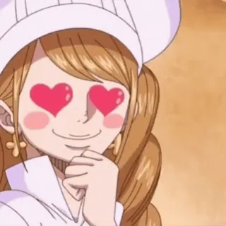 😍 Anime, Amour, Chef, Coeurs, Mignon, Joyeux telegram sticker