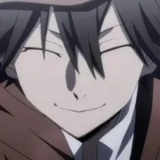 😊 anime, sonriendo, personaje, feliz telegram sticker