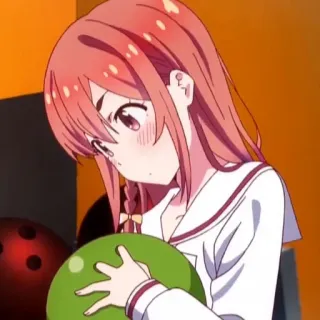 🌸 Sumi Sakurasawa Rent-A-Girlfriend аниме девушка, Суми Сакурасава, Rent-a-Girlfriend, аниме, каваий, мультфильм telegram sticker