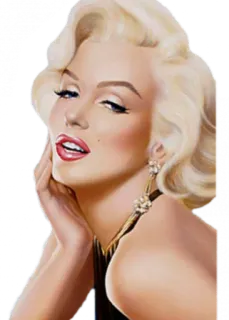 Мэрилин Монро @StikerDi telegram stickers