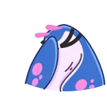 🤦‍♂️ stingray, cartoon, animal, cute, glasses, sea creature telegram sticker