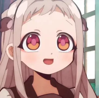 🥯 Yashiro Nene Toilet-bound Hanako-kun Anime, Garota, Fofa, Yashiro Nene, Toilet-Bound Hanako-kun, Desenho animado telegram sticker