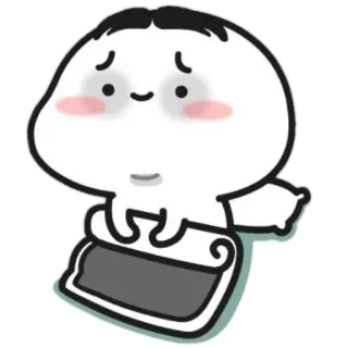 😴 ตัวละคร, สติกเกอร์, การ์ตูน, มีความสุข, น่ารัก telegram sticker