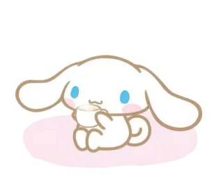 🌟 Cinnamoroll Cinnamoroll, Sanrio, niedlich, kawaii, Hund, Kaffee, Tee telegram sticker