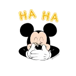 😂 HA HA laughing, funny, haha, emoji, expression whatsapp sticker