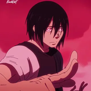 🎨 anime, character, fire force, shinra kusakabe telegram sticker