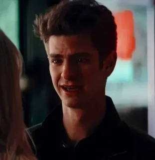 🥺 Andrew Garfield triste, attore, uomo, piangendo whatsapp sticker