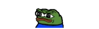🖕 Pepe the Frog Пепе, лягушка, мем, злой, Twitch whatsapp sticker