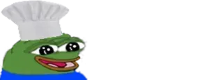 🐸 Pepe the Frog Pepe, frog, chef, cooking telegram sticker