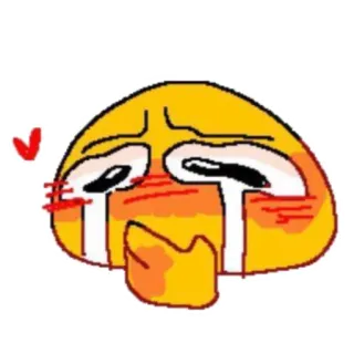 🥺 emoji, weinen, traurig, emotional telegram sticker