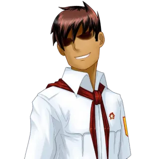 😈 Anime, Desenho animado, Uniforme, Comunismo, Soviético telegram sticker