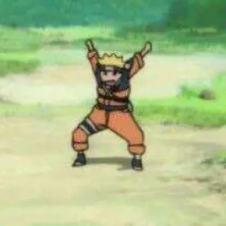 ‼️ Naruto Uzumaki Naruto naruto, animé, dessin animé, drôle, mignon telegram sticker