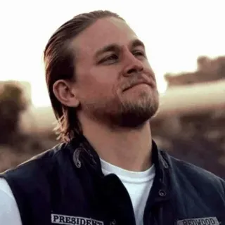 🙂 Jax Teller Sons of Anarchy motorcycle club, president, redwood, biker, outlaw telegram sticker