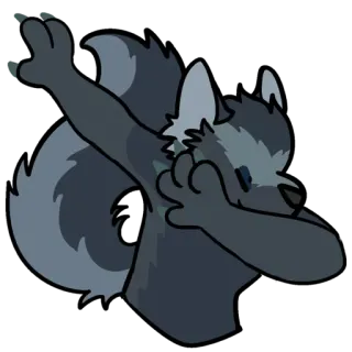 Nerds Dabbing telegram stickers