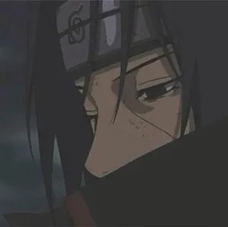 🎼 Itachi Uchiha Naruto аниме, манга, итачи, учиха, наруто telegram sticker