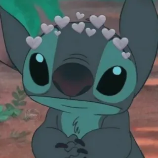 🥰 Stitch Lilo & Stitch สติทช์, ลิโล่ แอนด์ สติทช์, ดิสนีย์, การ์ตูน, น่ารัก, เอเลี่ยน, หัวใจ telegram sticker