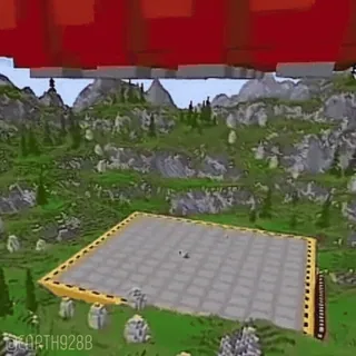 😘 @EARTH928B jeu vidéo, minecraft, paysage, art numérique, monde virtuel whatsapp sticker
