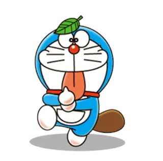 😜 Doraemon アニメ, 猫, ロボット, ドラえもん, キャラクター, 漫画 whatsapp sticker