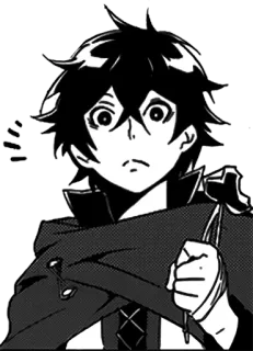 😟 Anime, Manga, Charakter, Illustration whatsapp sticker