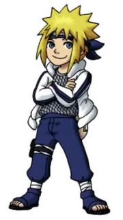 😀 Minato Namikaze Naruto อนิเมะ, การ์ตูน, ตัวละคร, ผมบลอนด์, นินจา, มินาโตะ, นามิคาเสะ telegram sticker