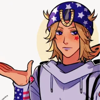 🍮 Johnny Joestar JoJo's Bizarre Adventure Anime, Manga, Postać, Jojo, JJBA telegram sticker