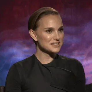 🍄 Natalie Portman atriz, mulher, celebridade, retrato telegram sticker