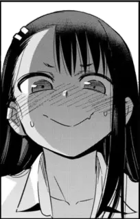 😊 Nagatoro Don't Toy With Me, Miss Nagatoro Anime, Manga, Nagatoro, Petulante, Burlona telegram sticker