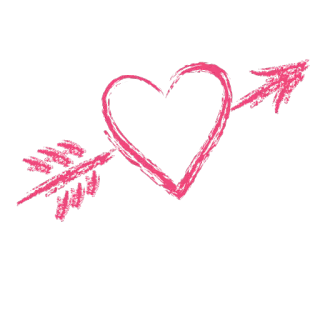 💘 serce, strzałka, miłość, walentynki, różowy whatsapp sticker