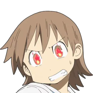 Nichijou @animestickerchannel telegram stickers