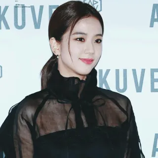 🦄 Jisoo Джису, Blackpink, K-pop, певица, корейская, знаменитость whatsapp sticker
