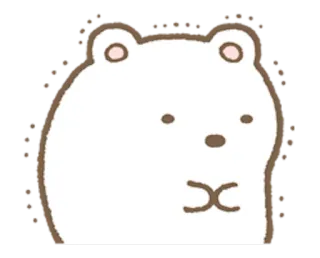 😂 beruang, kartun, lucu, binatang, stiker telegram sticker