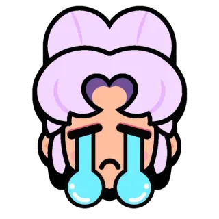 🌟 khóc, buồn, biểu tượng cảm xúc, nhãn dán, cảm xúc telegram sticker