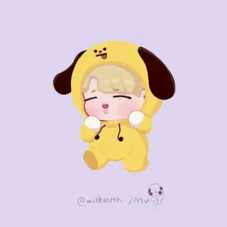 Cᴜᴛᴇ⋮Mᴇʀʏ|@Yoonmin_m whatsapp stickers