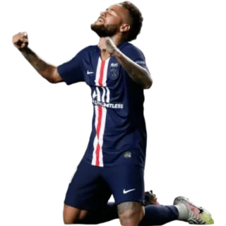 🙂 Neymar Neymar, football, soccer, sports telegram sticker