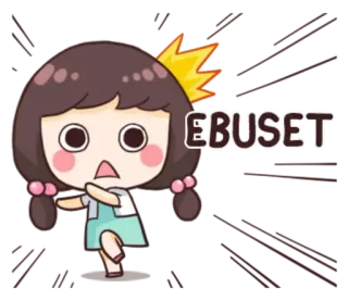 🦶 EBUSET Dibujo animado, Ebuset, Expresión, Impacto telegram sticker