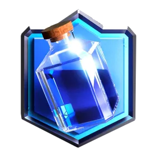⛓ potion, magie, bleu, bouteille, élixir whatsapp sticker