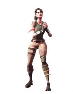 👏 personnage de jeu vidéo, femme, militaire, soldat telegram sticker