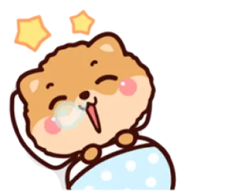 🥱 chomik, śpiący, słodki, zwierzę, kreskówka, kawaii telegram sticker