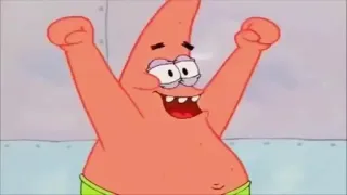 🌟 Patrick Star SpongeBob SquarePants Patrick Stella, Spongebob, Cartone animato, Nickelodeon, Felice, Festa telegram sticker