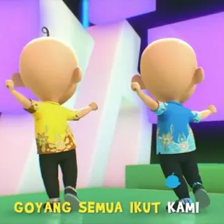👼 GOYANG SEMUA IKUT KAMI telegram sticker