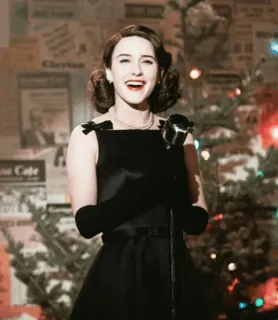 Mrs. Maisel whatsapp stickers