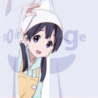 ⛄️ no image Anime, Desenho animado, Fofo, Menina telegram sticker