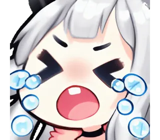 💔 哭泣, 悲伤, 动漫, 卡通, 情感, 眼泪 telegram sticker