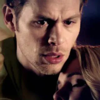 😭 Klaus Mikaelson The Vampire Diaries klaus mikaelson, the vampire diaries, tv show, character, man, sad telegram sticker